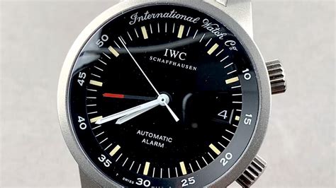 iwc alarm clock|which iwc watch to buy.